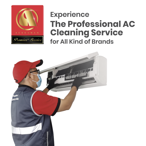 Acson Online Store Cleaning Service Banner RV030423-01 Cleaning Service - Wall Mounted (Indoor Unit only)