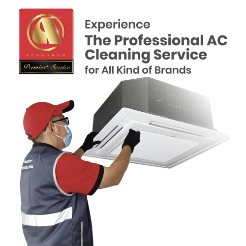 Acson Online Store Cleaning Service Banner RV030423-06 Cleaning Service - Ceiling Cassette (Indoor Unit Only)