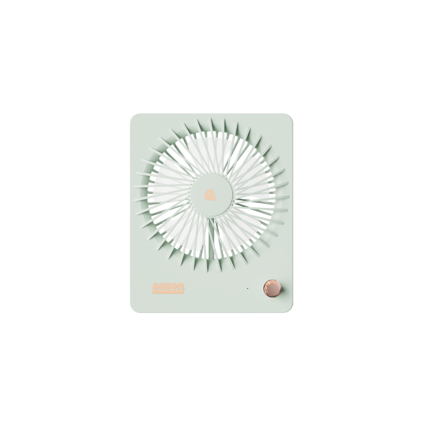 Mini USB Table Fan (Pastel Green)