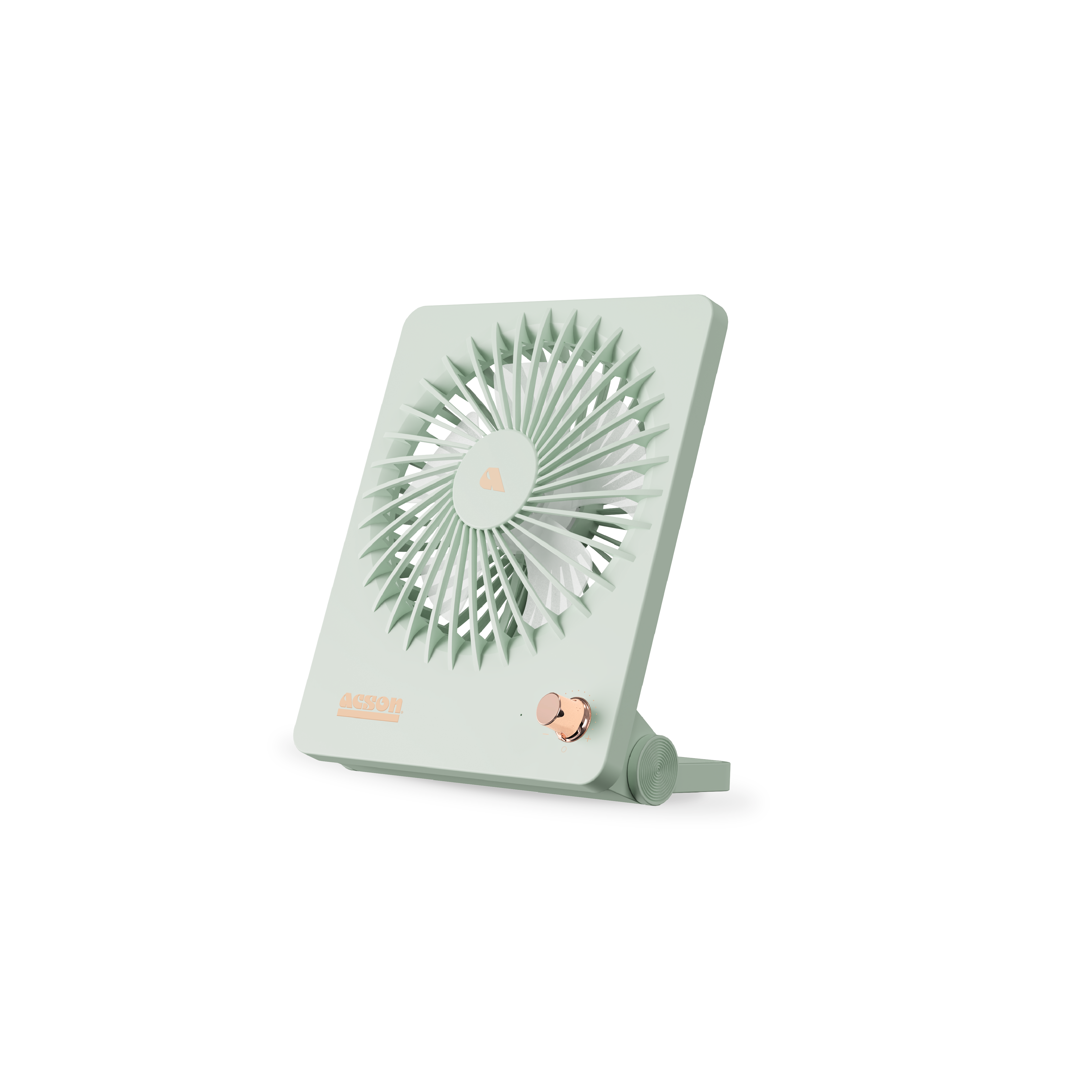 Mini USB Table Fan (Pastel Green)